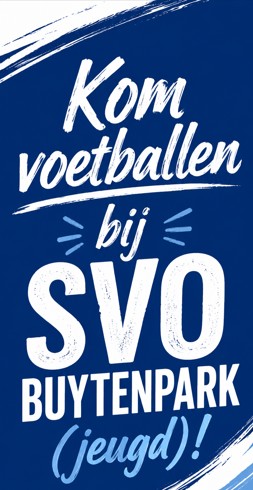 Kom voetballen bij SVO Buytenpark (jeugd)