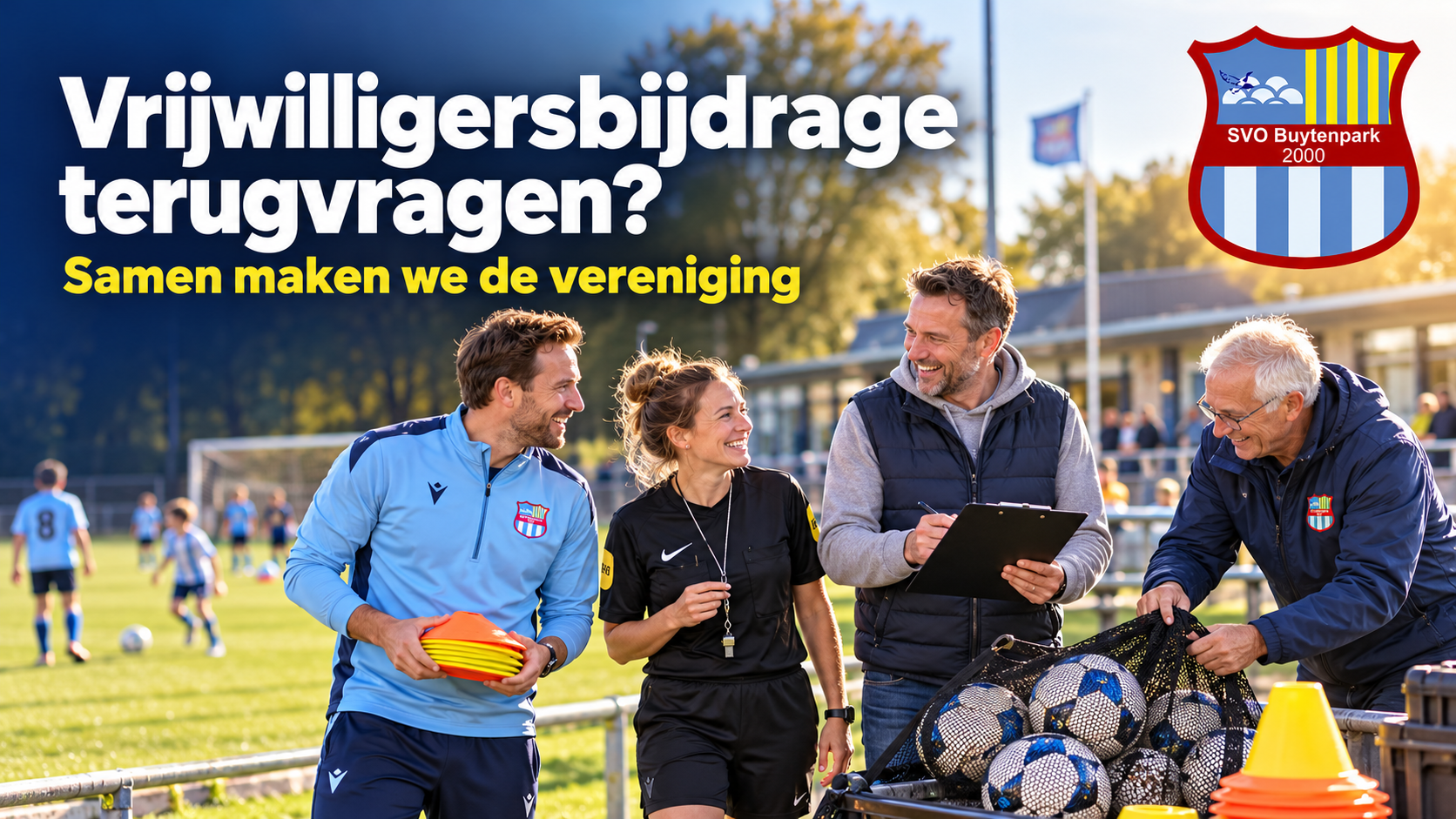 Vrijwilligersbijdrage terugvragen? Zo werkt het!