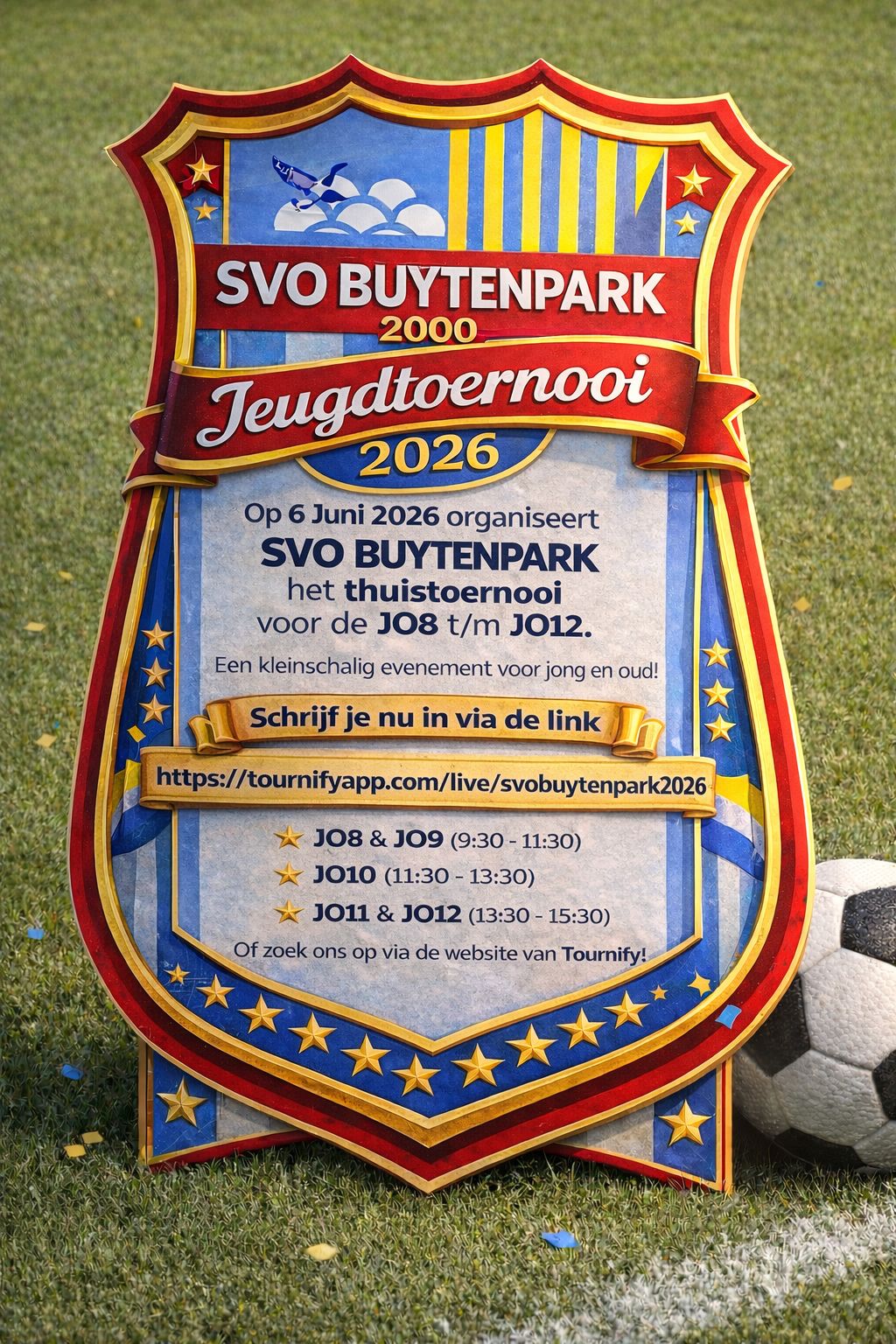 ⚽️ Jeugdtoernooi SVO Buytenpark 2026 ⚽️