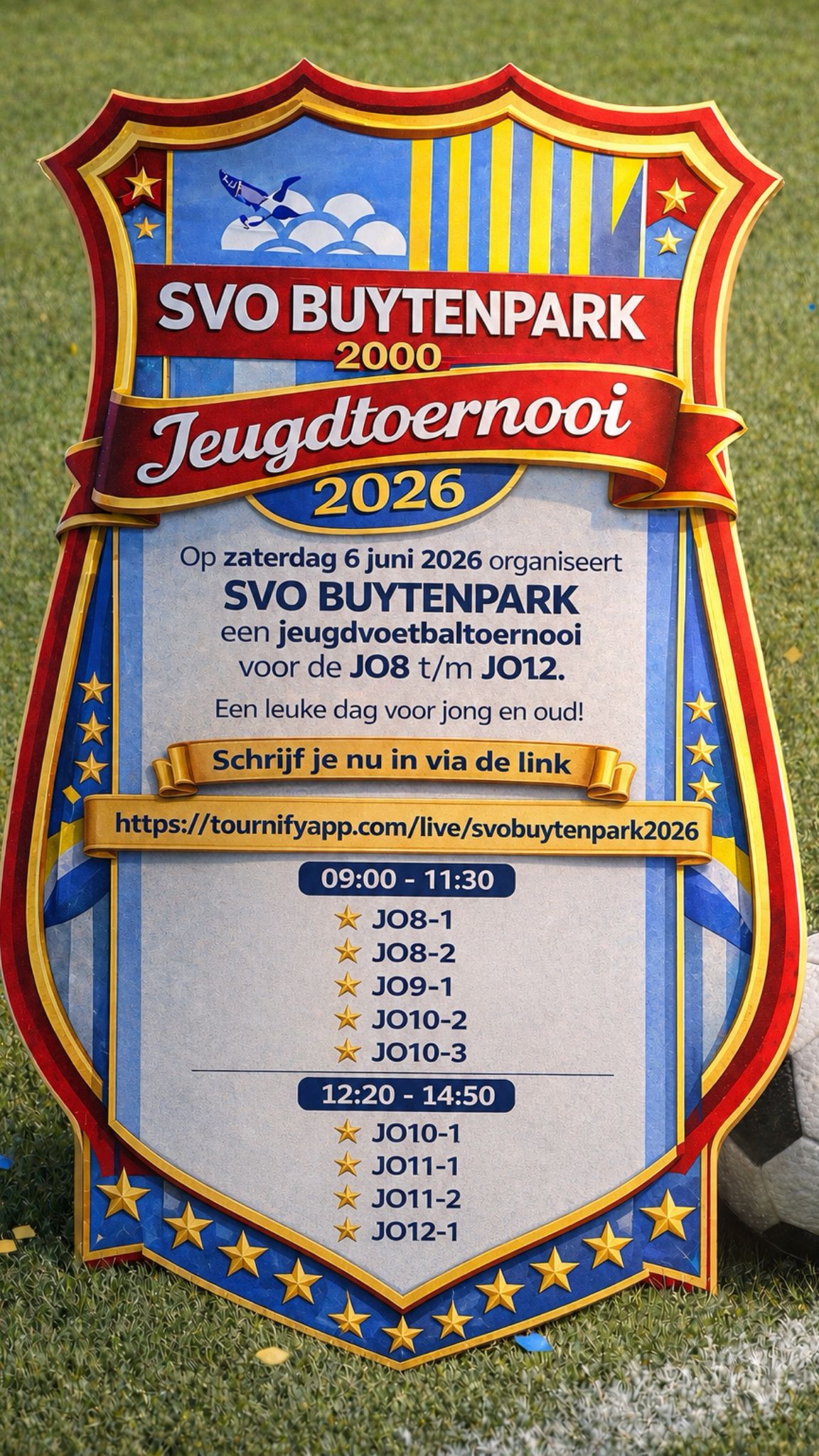⚽️🔥 SVO BUYTENPARK JEUGDTOERNOOI 2026 🔥⚽